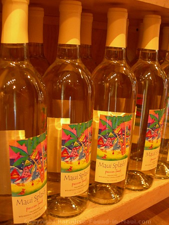 Picture of my favourite wine from Tedeschi Winery: Maui Splash!