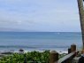 Picture of the ocean view from the Gazebo Restaurant at the Napili Shores Resort, Maui.