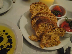 Basil Tomatoes Bread Basket