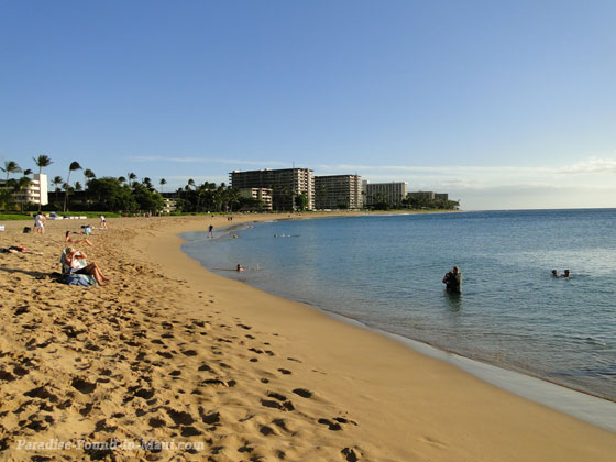 View of Kaanapali Beach from Sheraton Maui Resort and Hotel