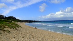 Picture of Oneloa Beach in Kapalua, Maui, Hawaii