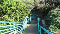 Picture of staircase to Mokule'ia Bay, Kapalua, Maui, Hawaii