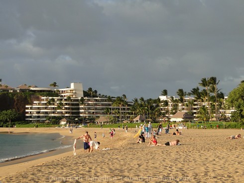 Picture of Kaanapali Beach Resorts, Maui, Hawaii.