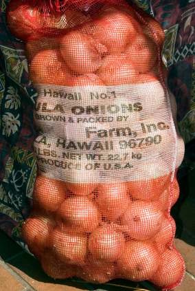 bag of Maui Kula Onions