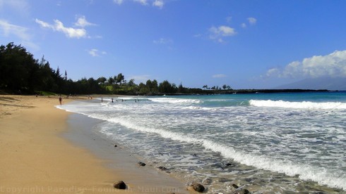 Picture of the D. T, Fleming Beach Park at the Ritz Carlton, Maui.