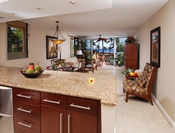 Picture of interior of a suite at the Aston Maui Kaanapali Villas in Maui, Hawaii.