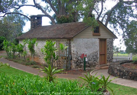 Captain Makee's office which was later used as a tasting room.