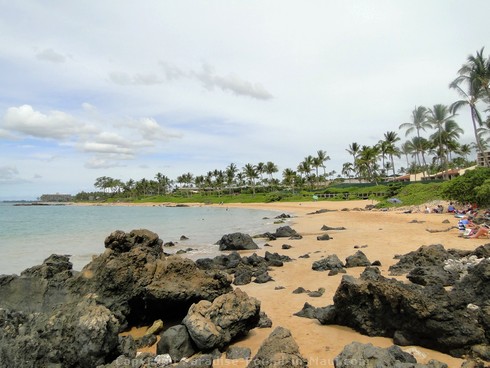 Picture of Mokapu Beach on Maui, Hawaii.