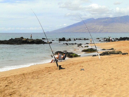 Picture of Mokapu Beach on Maui, Hawaii.