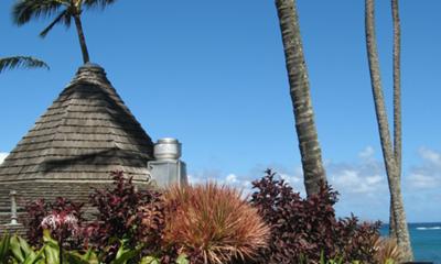 Approaching the Gazebo