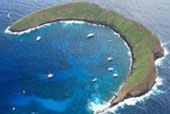 Molokini Aerial view