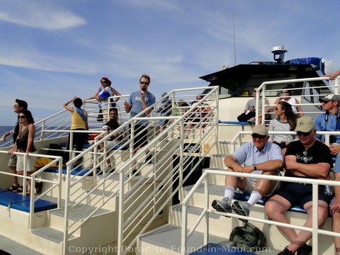 Picture of the stadium style seating on the Ocean Odyssey.