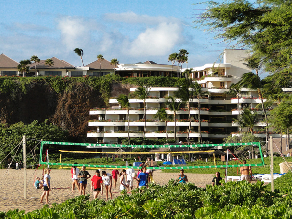 Beach Volleyball at the Kaanapali Beach Resort