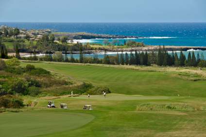 kapalua golfcourse ocean view