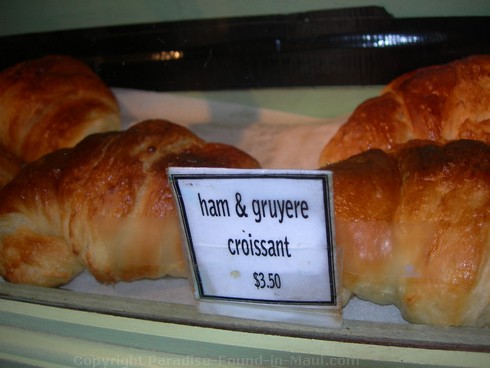 Picture of croissants at Ono Gelato in Lahaina, Maui.
