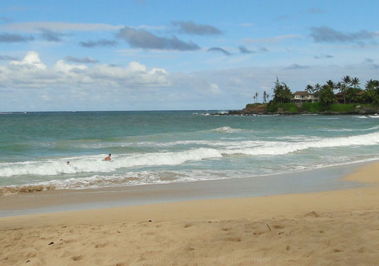 Boogie Boarding at Paia Beach Maui