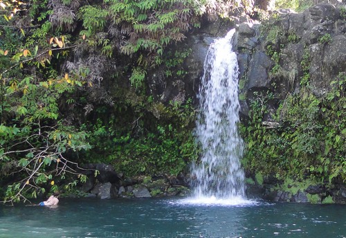 Hana Highway Waterfall on Maui