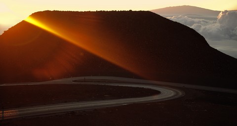 haleakala summit at sunrise