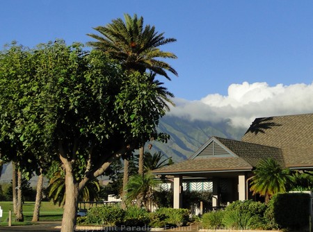 Picture of the clubhouse where we stopped for breakfast on our Hana Tour - the Dunes at Maui Lani.