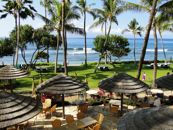 Marriott Maui Ocean Club ocean view dining