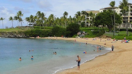 Picture of Kapalua Beach, Maui, Hawaii.