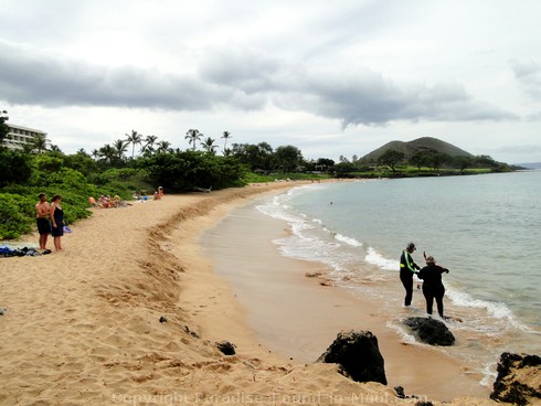 Picture of Maluaka Beach, Maui, Hawaii.