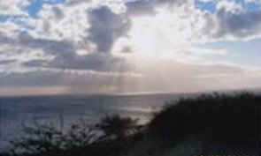 Skyline in Maui, Hawaii.