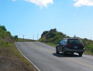 driving in upcountry maui